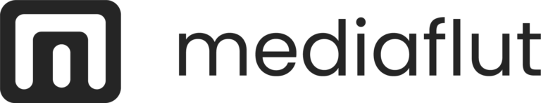 Mediaflut Logo – Marketingagentur für Webdesign, Grafikdesign und Social Media in Cuxhaven